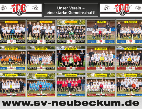 SVN-Jugendposter: Unser Verein, eine starke Gemeinschaft!